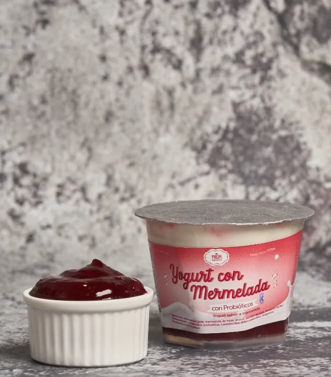 Yogurt Copa Especiales con Mermelada — Fresh Lovers