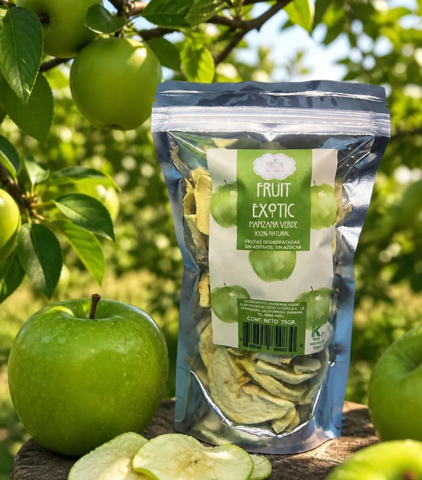 Fruta Seca Manzana Verde — Fresh Lovers