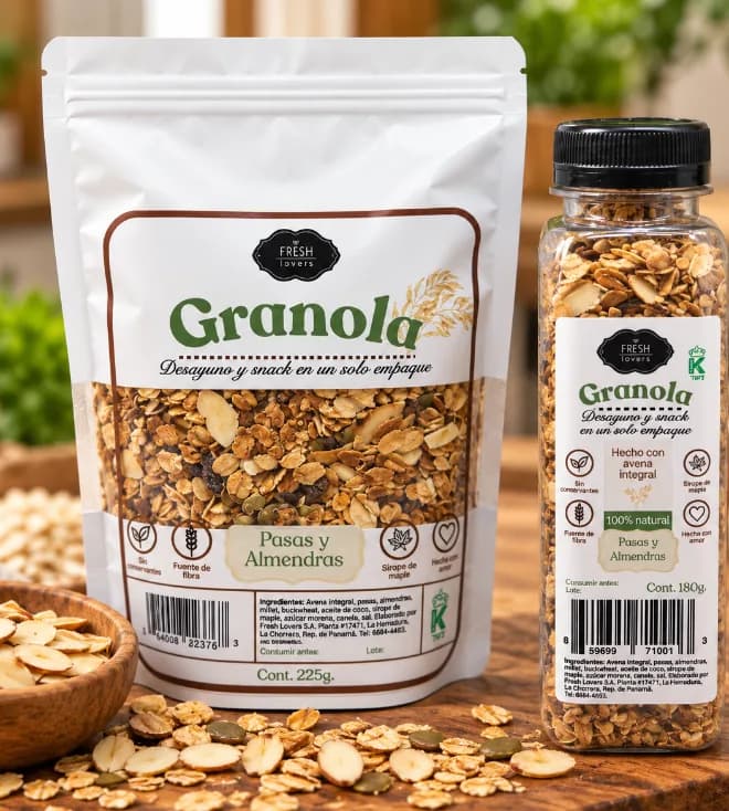 Granola Pasas y Almendras — Fresh Lovers