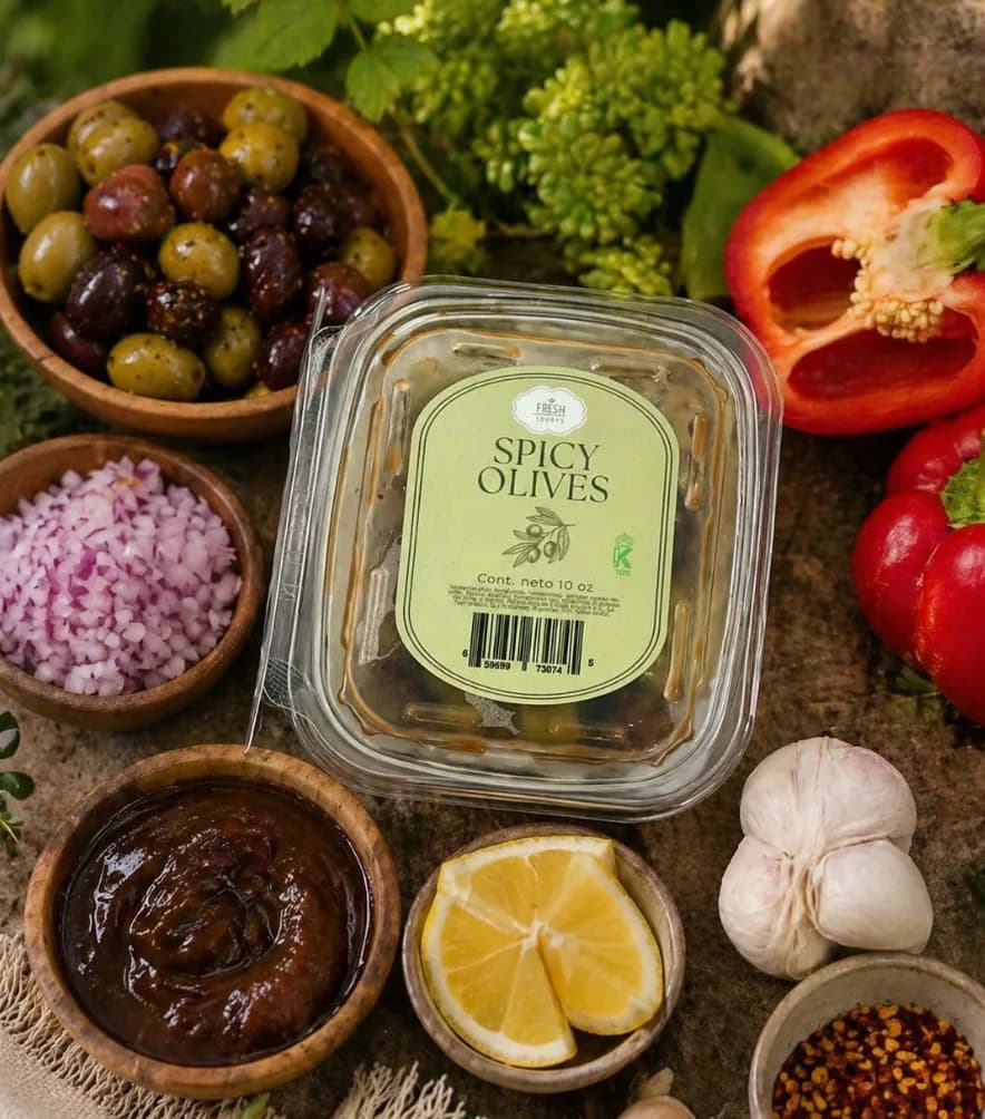 Aceitunas Condimentadas Spicy — Fresh Lovers