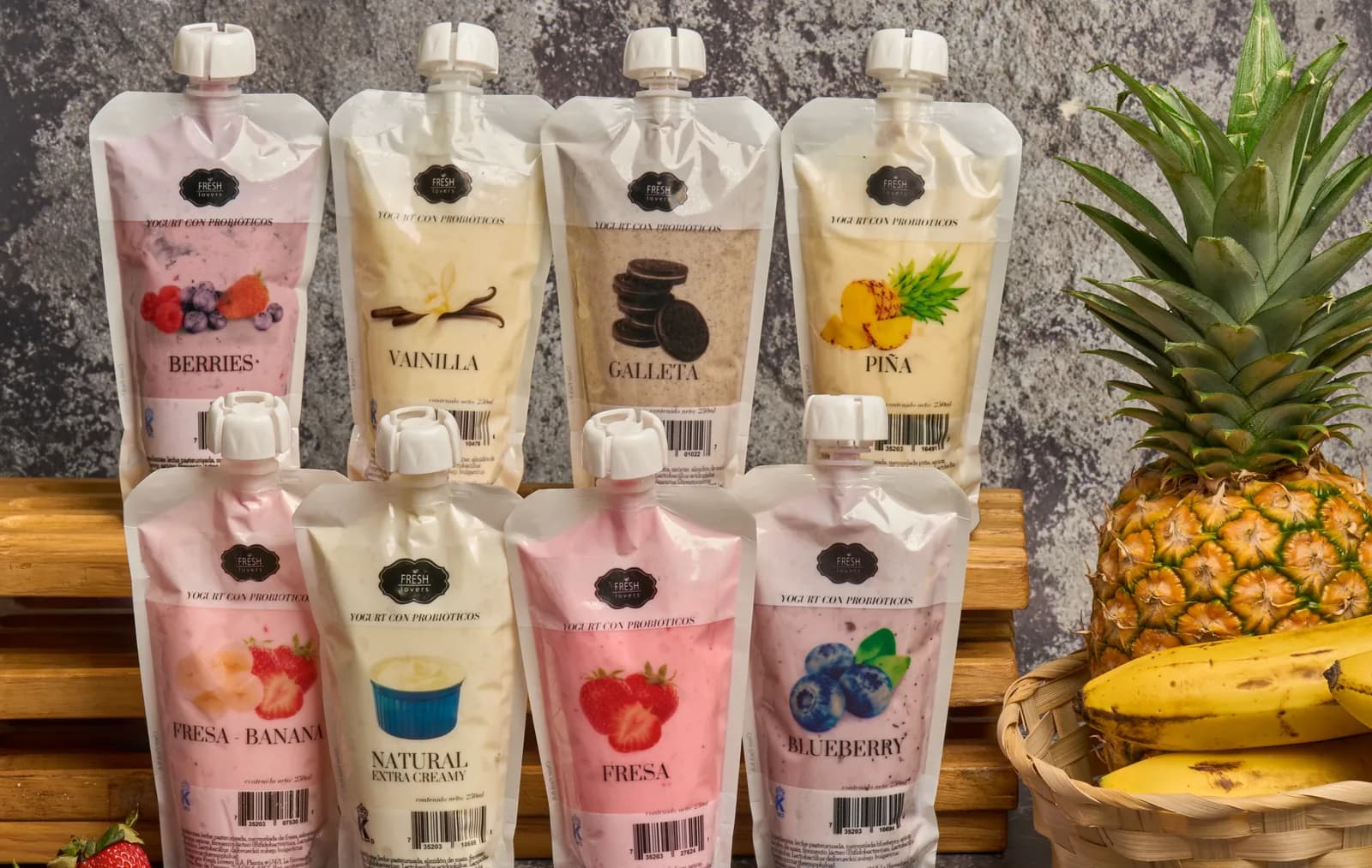 Yogurt en Pouch Galleta — Fresh Lovers