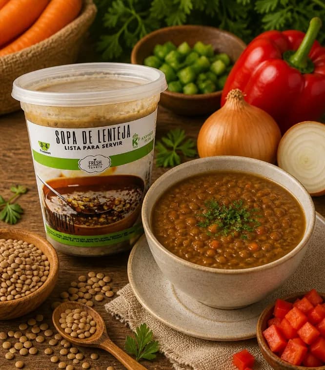 Sopas Lentejas — Fresh Lovers