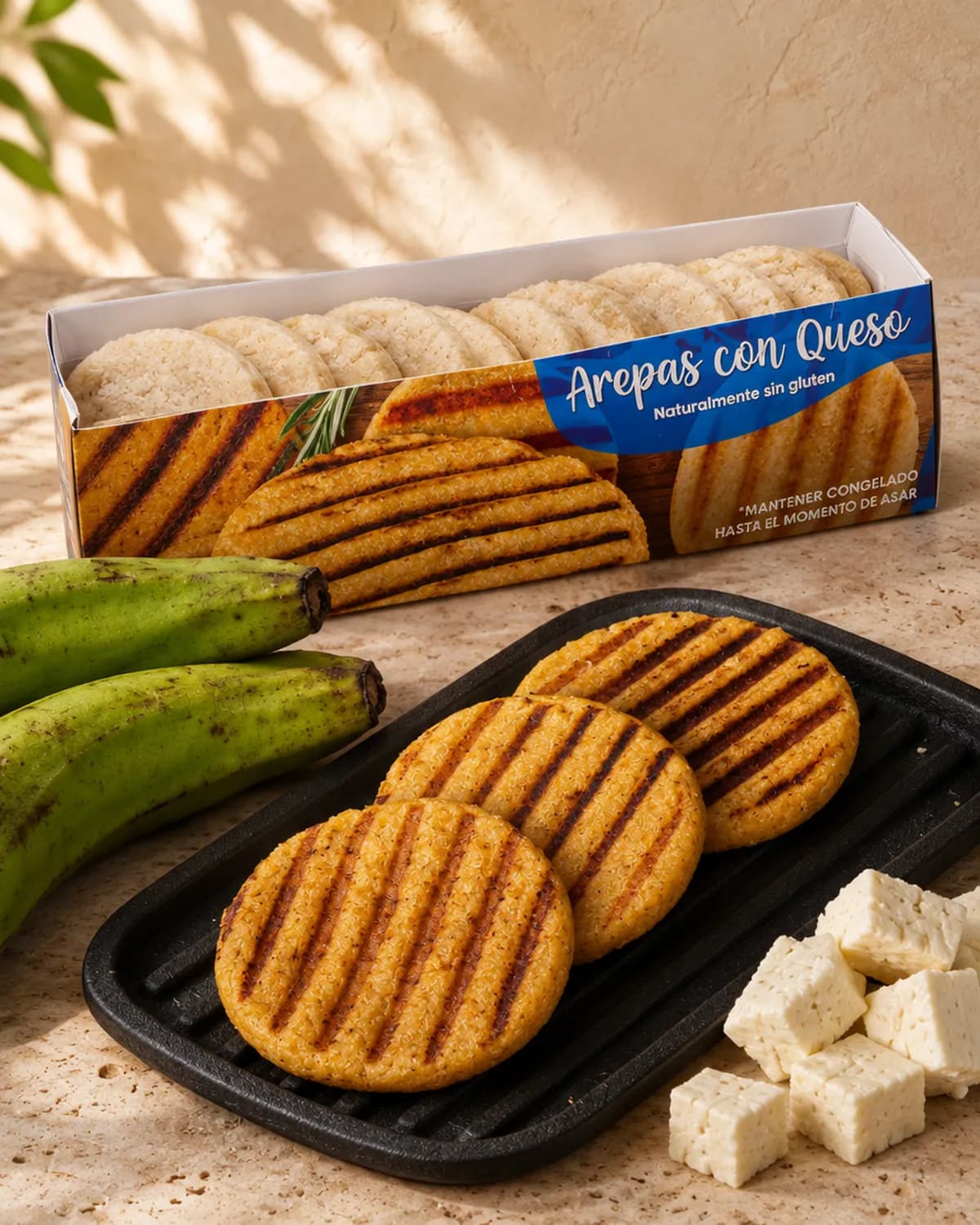 Arepa de Plátano con Queso — Fresh Lovers