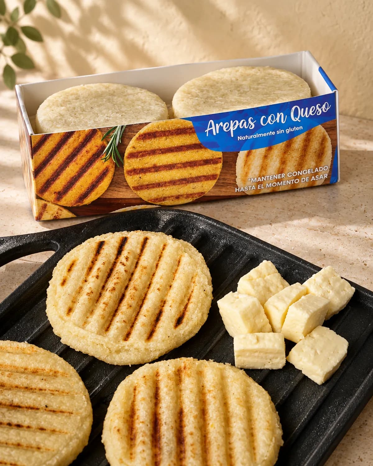 Arepa de Yuca con Queso — Fresh Lovers