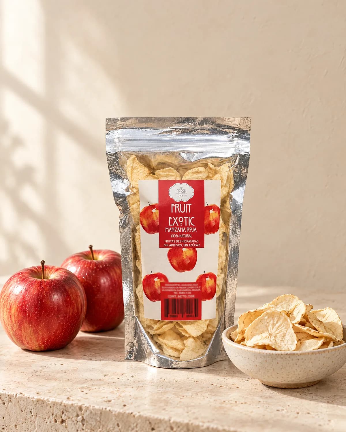 Fruta Seca Manzana Roja — Fresh Lovers