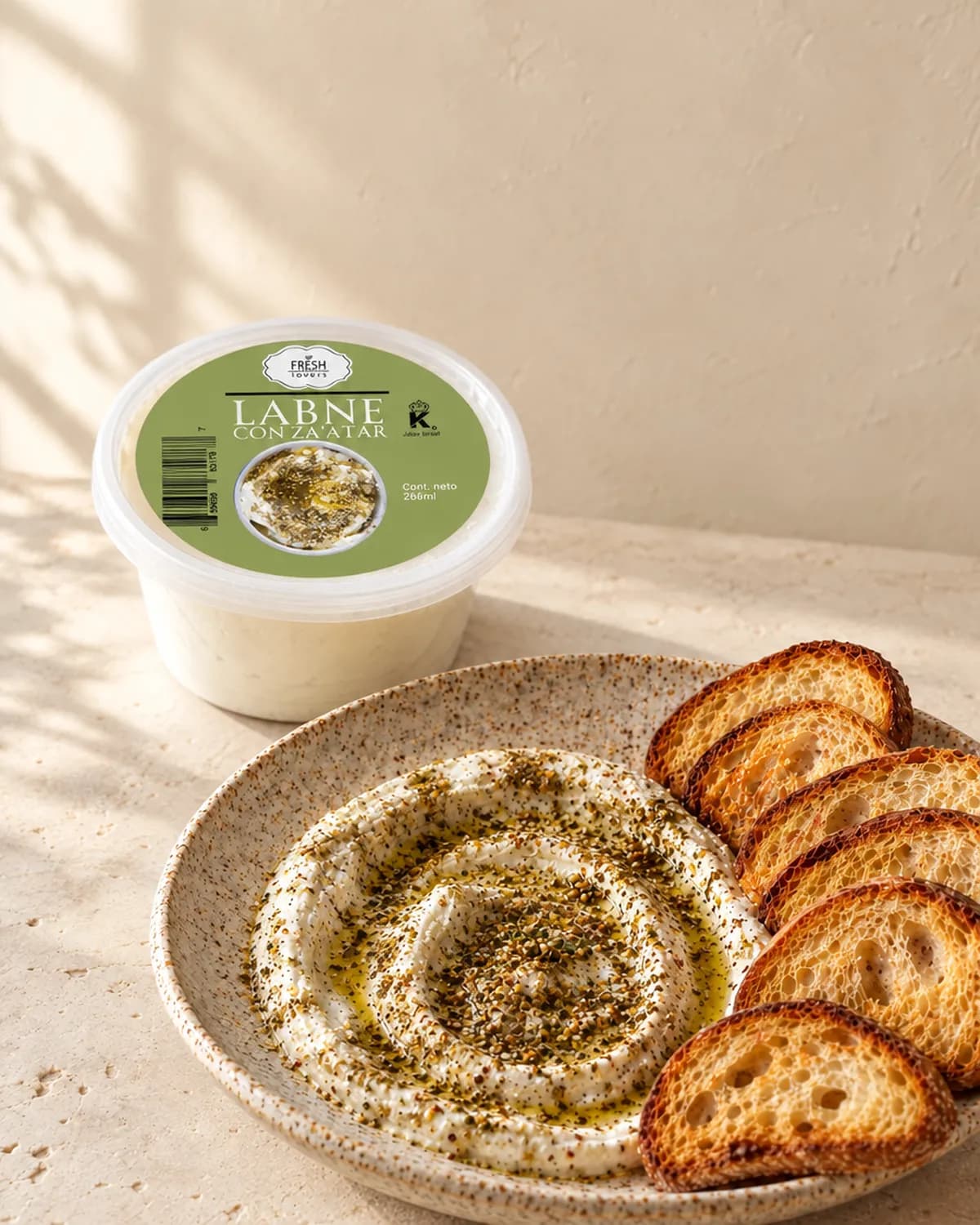 Labne con Za'atar — Fresh Lovers