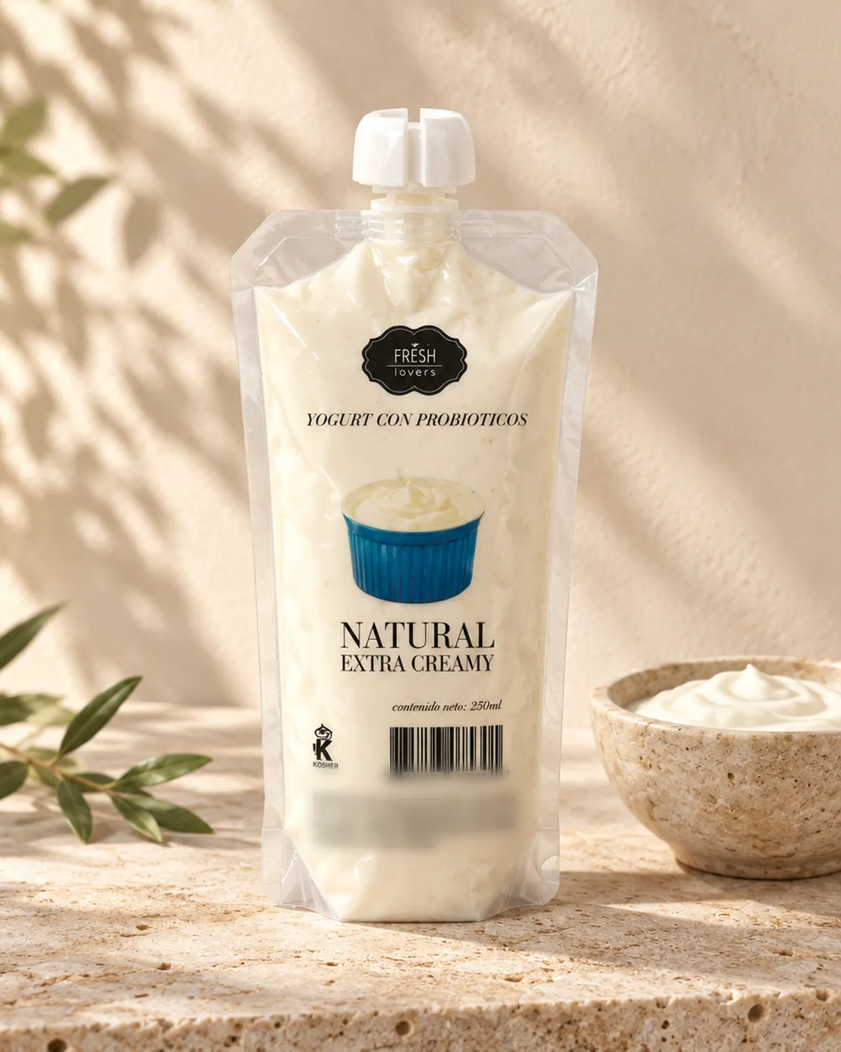 Yogurt en Pouch Natural — Fresh Lovers