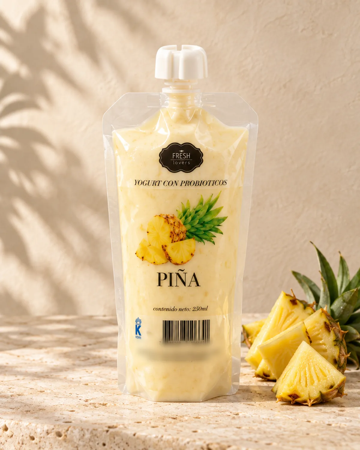 Yogurt en Pouch Piña — Fresh Lovers